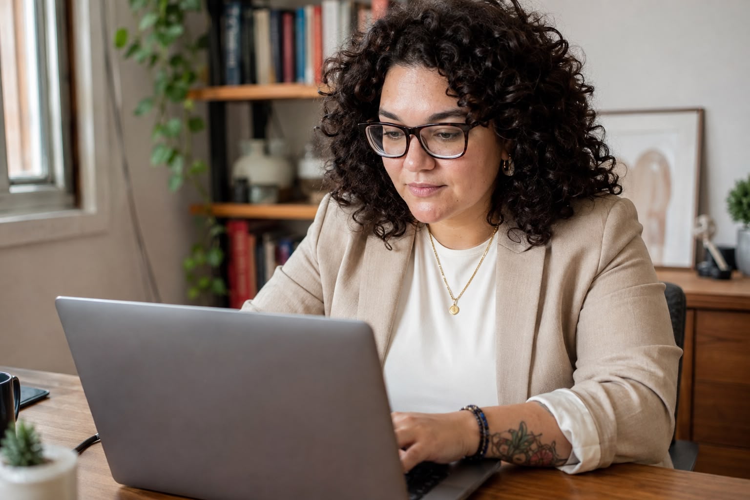 MaLa Quintana trabajando
